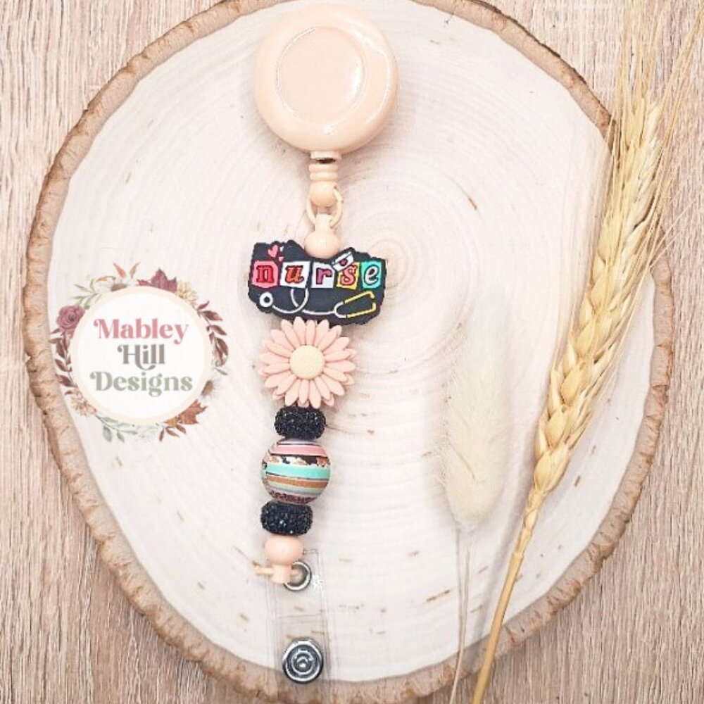 Nurse Badge Reel - Badge Card Holder - Nurse Gift - RN Badge Reel - NEW!